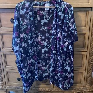 Butterfly Print Cardigan